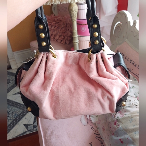 🎀 Rare Baby Pink Juicy Couture Bag - Picture 11 of 11